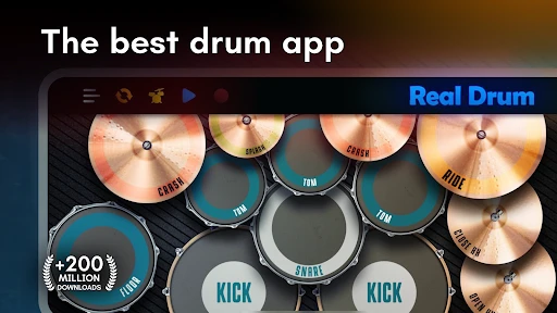 Real Drum: e-drumstel screenshot