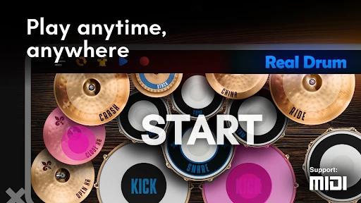 Real Drum: e-drumstel screenshot