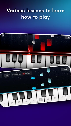 Real Piano muzikaal e-keyboard screenshot