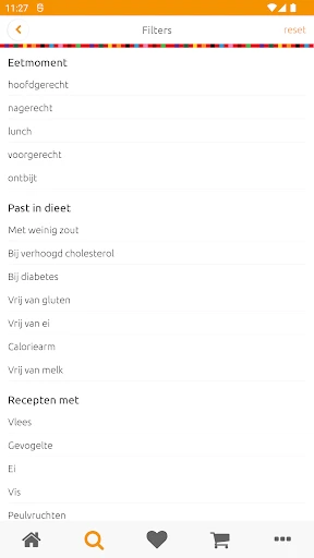 Receptenapp Slim Koken screenshot
