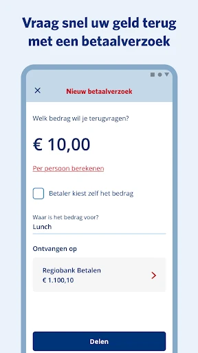 RegioBank screenshot