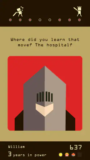 Reigns screenshot