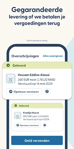 Remitly: Geld versturen screenshot