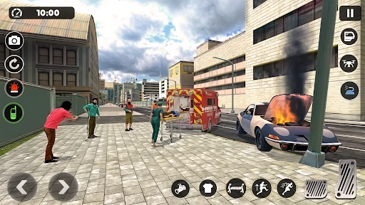 Rescue Ambulance Doctor Games screenshot