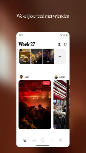 Retro — Foto's met vrienden screenshot