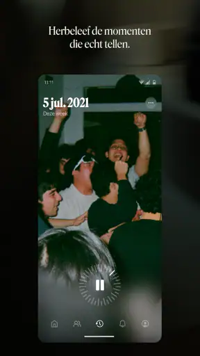 Retro — Foto's met vrienden screenshot