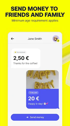 Revolut <18 screenshot