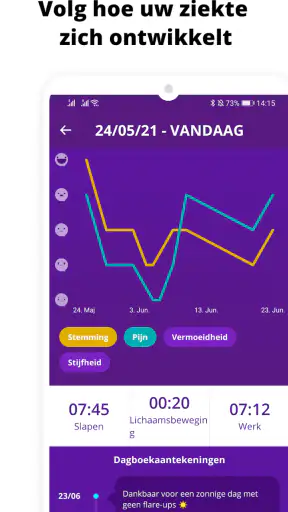 RheumaBuddy screenshot