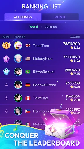 Rhythm Rush Lite-Be Piano Star screenshot