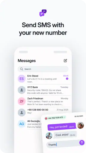 Roamless: eSIM & 2nd Number screenshot