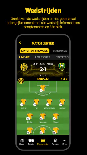 Roda JC - Officiële App screenshot