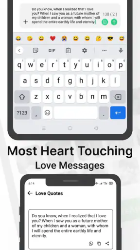 Romantic Kiss Stickers screenshot