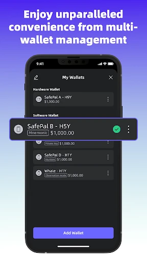 SafePal: Crypto Wallet BTC NFT screenshot