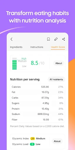 Samsung Food: Meal Planning screenshot
