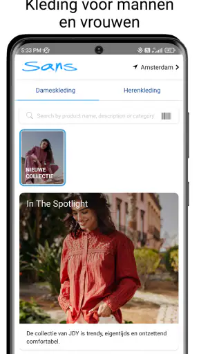 Sans - Merkkleding & fashion screenshot
