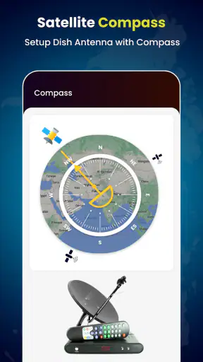 Satelliet Tracker App screenshot