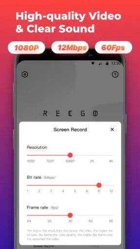 Scherm Opnemen,Schermrecorder screenshot