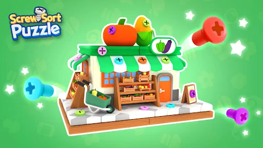 Screw Sort Puzzle: Pin Jam 3D screenshot