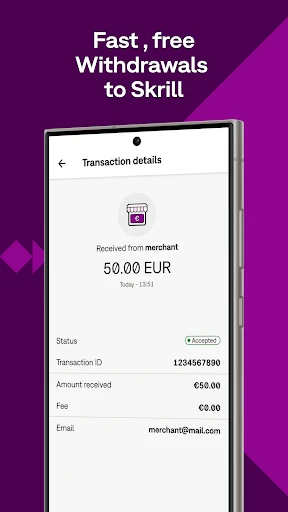 Skrill - Pay & Send Money screenshot