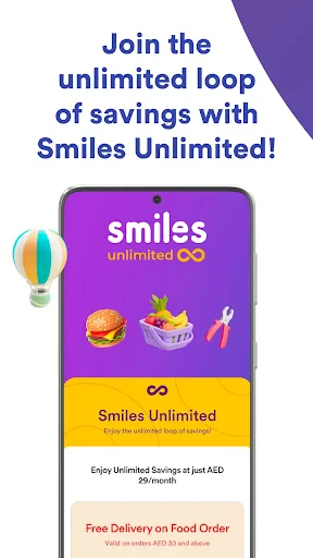 Smiles: Food Grocery Lifestyle screenshot
