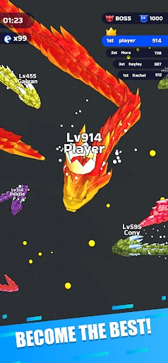 Snake Clash! screenshot