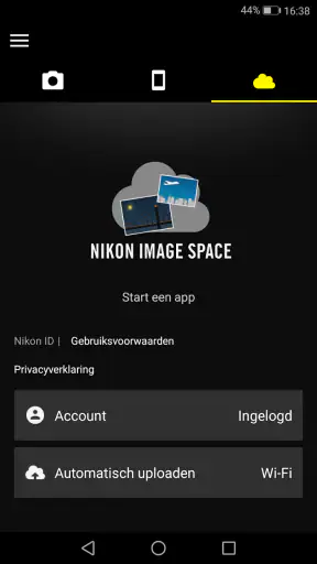SnapBridge screenshot