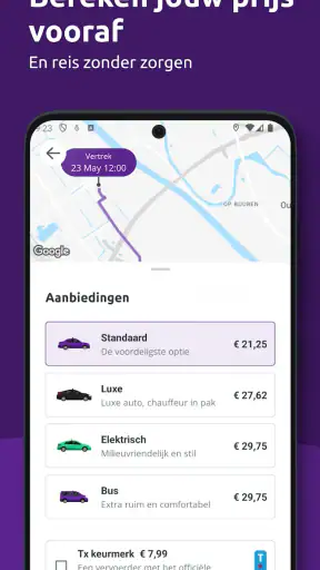 sneleentaxi: een rit boeken screenshot
