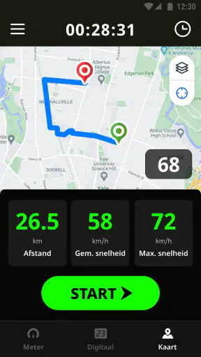 Snelheidsmeter : Speed Tracker screenshot
