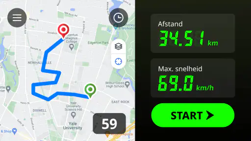 Snelheidsmeter : Speed Tracker screenshot