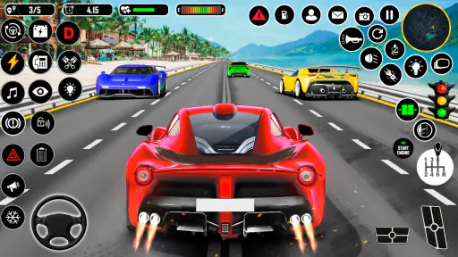 snelweg autorace spellen 3d screenshot