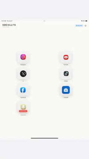 Sociallite -Block Reels&Shorts screenshot