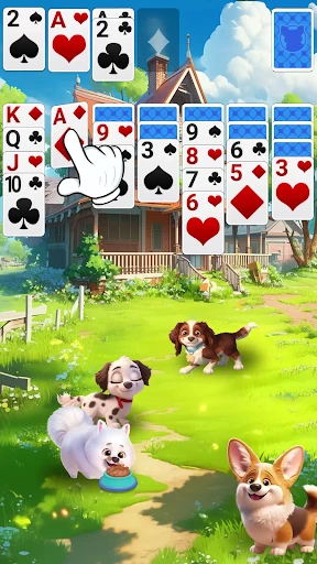 Solitaire Classic: Pets Town screenshot
