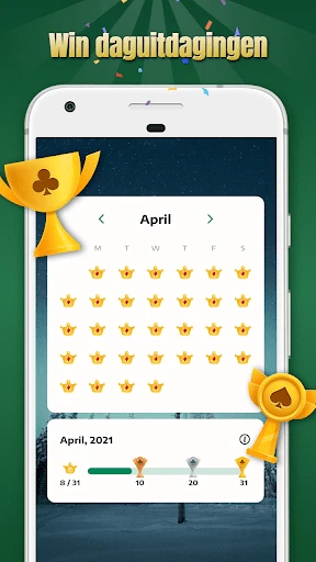 Solitaire, klassieke kaartspel screenshot