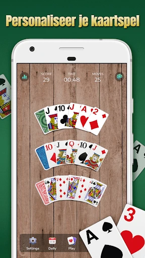Solitaire, klassieke kaartspel screenshot