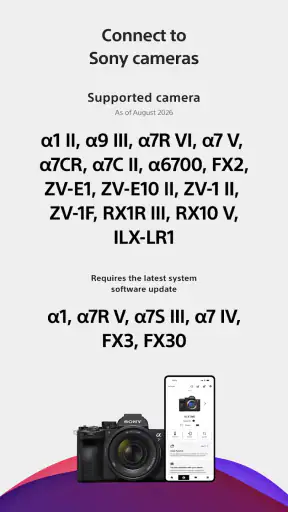 Sony | Creators' App screenshot