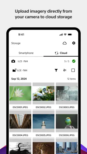 Sony | Creators' App screenshot
