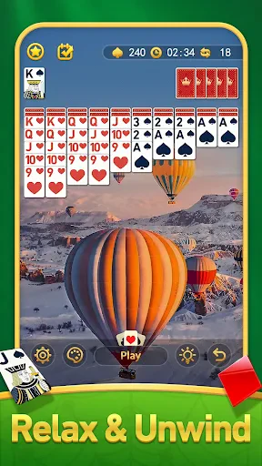 Spider Solitair Kaartspel screenshot