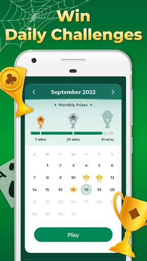 Spider Solitaire-spellen screenshot