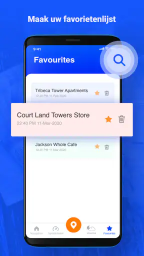 Spraakgps, routebeschrijvingen screenshot