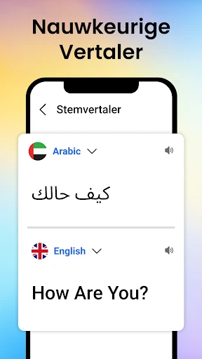 Stemvertaler alle talen screenshot