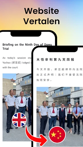 Stemvertaler alle talen screenshot