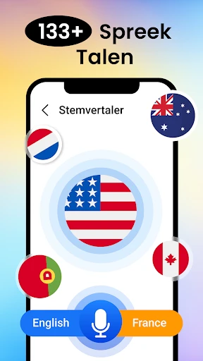 Stemvertaler alle talen screenshot