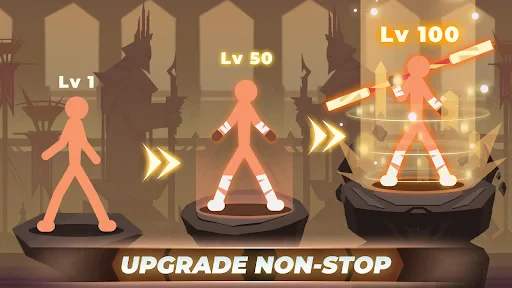 Stickman versus Beest Idle RPG screenshot