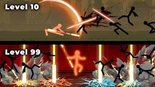 Stickman versus Beest Idle RPG screenshot