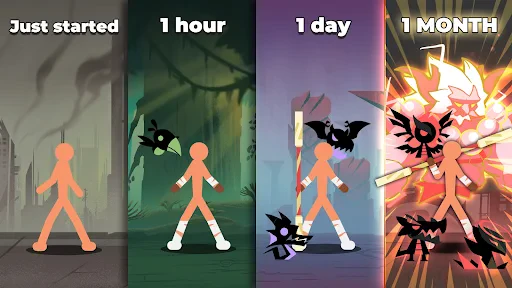Stickman versus Beest Idle RPG screenshot
