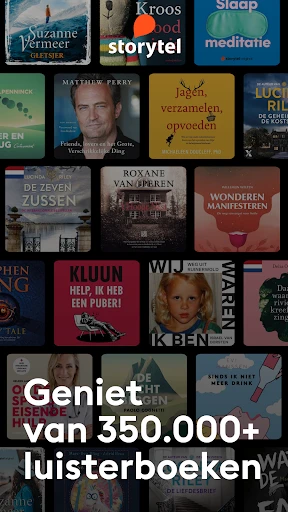 Storytel - Luisterboeken app screenshot