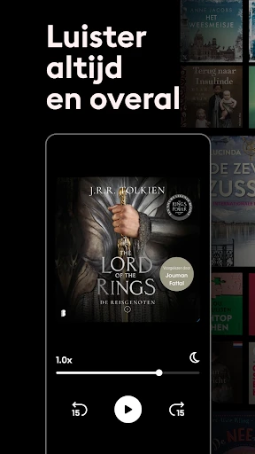 Storytel - Luisterboeken app screenshot