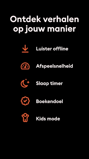 Storytel - Luisterboeken app screenshot