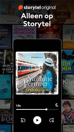 Storytel - Luisterboeken app screenshot