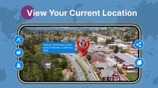 Street View Live 3D GPS-kaart screenshot